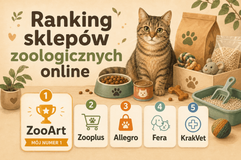 TOP 5 sklepów zoologicznych online – ranking petsittera